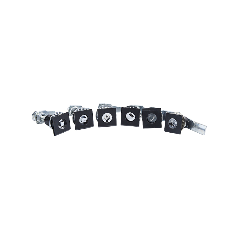MS817-1 Cylindre de serrure triangulaire de 8 mm, loquet à compression non réglable MS817-1 Cylindre de serrure triangulaire de 8 mm, loquet à compression non réglable