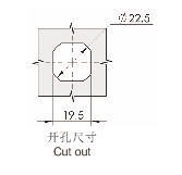 MS816-3-1 Serrures à loquet à compression à cylindre de serrure triangulaire de 8 mm MS816-3-1 Serrures à loquet à compression à cylindre de serrure triangulaire de 8 mm