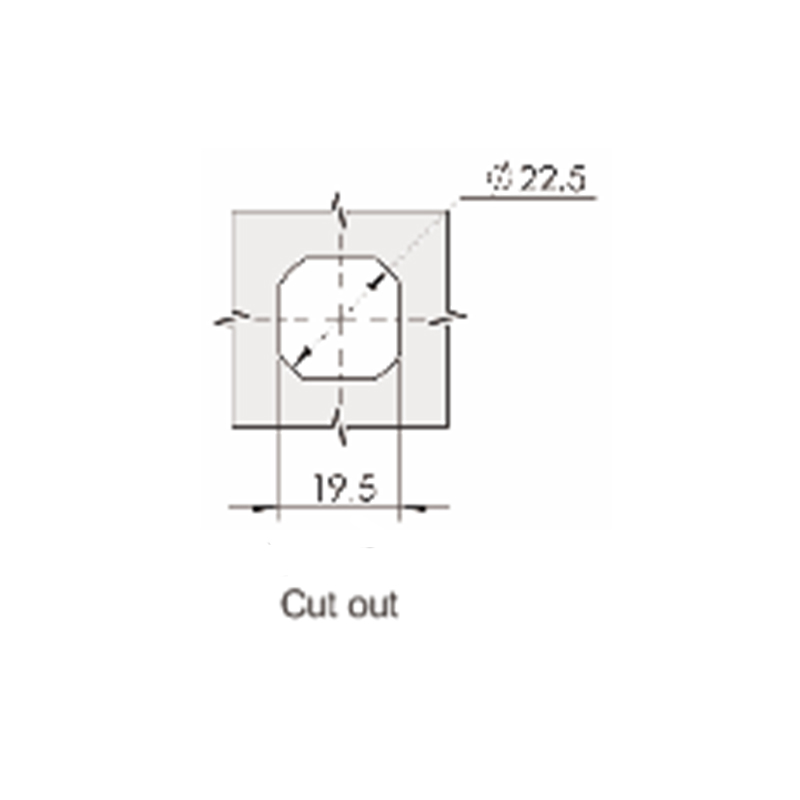 MS816-1-1 Serrures à loquet à compression à cylindre de serrure triangulaire de 8 mm MS816-1-1 Serrures à loquet à compression à cylindre de serrure triangulaire de 8 mm