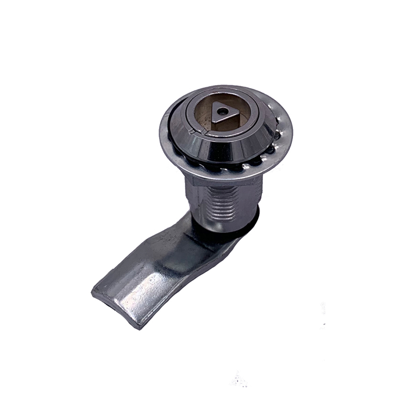MS816-1F-1 Serrure triangulaire de 8 mm avec cylindre antivol à compression