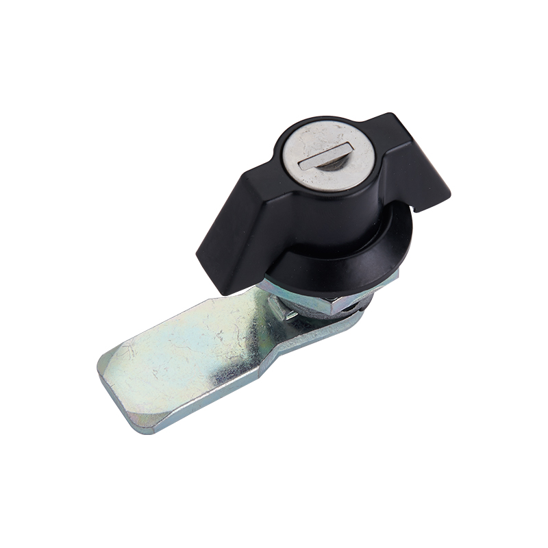 Cylindre de serrure chromé MS815-4, serrures cylindriques en alliage de zinc