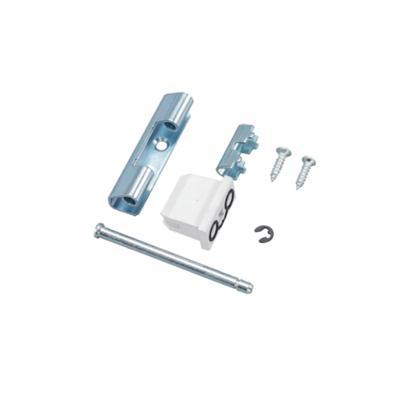 Charnière à caisson intégrée en acier au carbone, fer (placage de zinc blanc) AE-1F, goupille