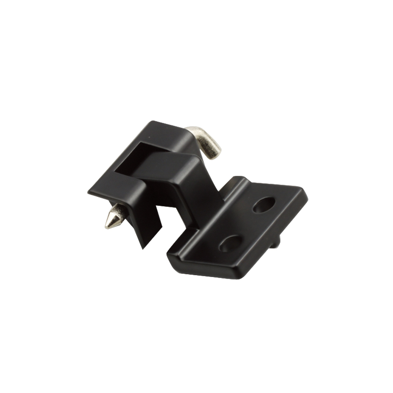 Charnières de cassette en alliage de zinc noir peintes par pulvérisation de panneau de porte CL255 127g 2mm