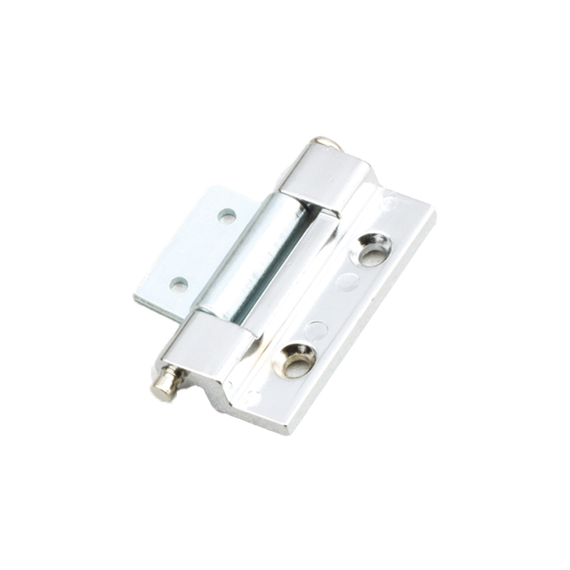 Charnière chromée sablée CL232, charnière mobile plaquée zinc blanc