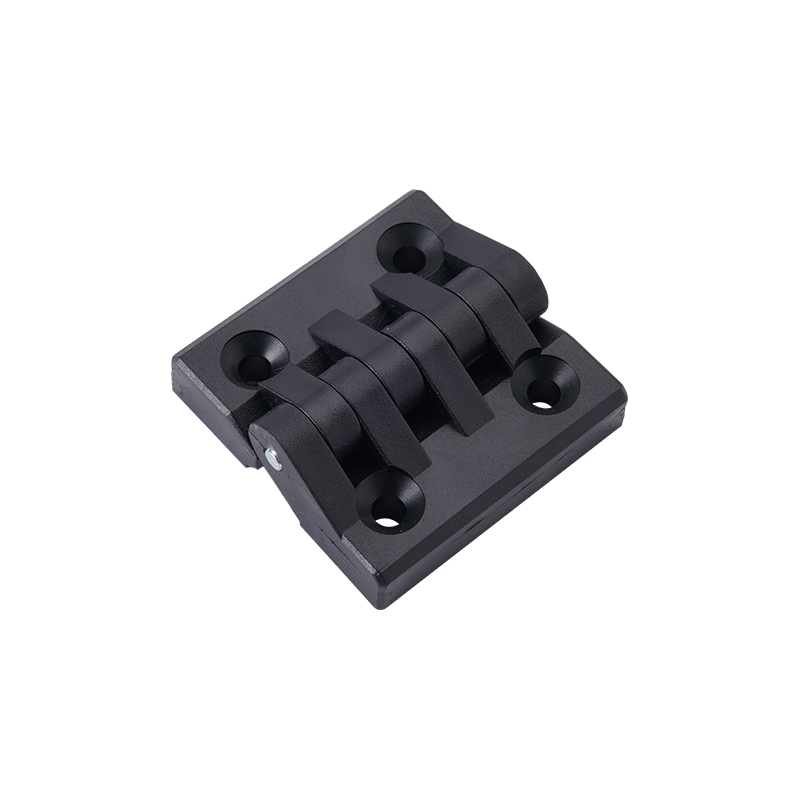 Charnières en plastique industrielles à broches en acier au carbone PA noir CL295