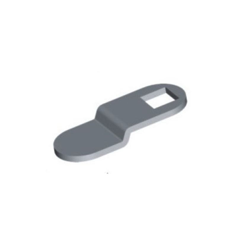 Accessoires industriels de serrure de boulon en acier allié de zinc plaqué par chrome de S1B6800X