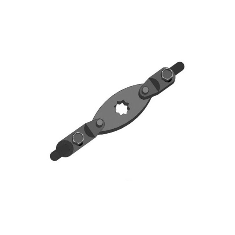 Accessoires industriels de serrure de boulon en acier de l'entraxe S2C2500 40/50