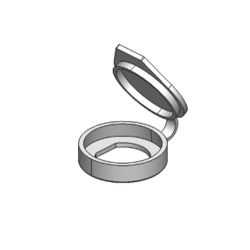 WP001 31mm de diamètre intérieur noir PA couvercle étanche accessoires de verrouillage