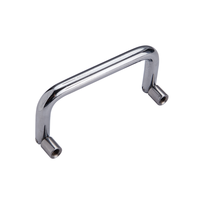 Poignée de porte en acier au carbone LS503 (chromage brillant)