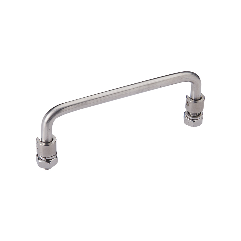Poignée de porte de polissage en acier inoxydable LS506
